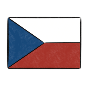 CZECHの国旗