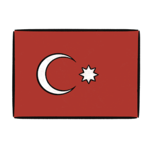 TURKEYの国旗